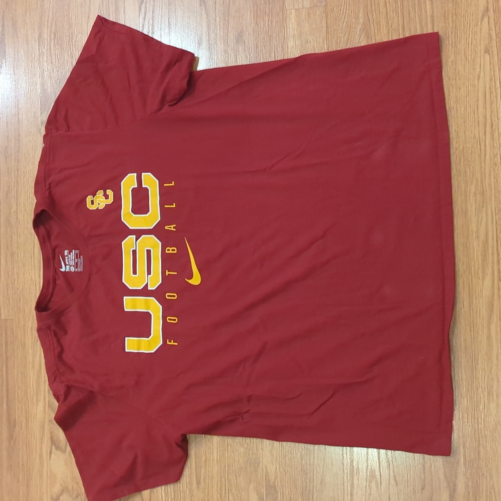 Nike USC Football t-shirt Tee The Nike Tee Size XXL